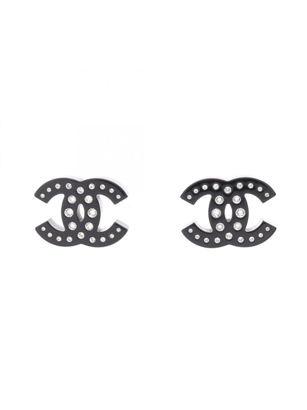 Chanel Cc Logo Earrings Metal #346998C88B